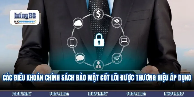 Các điều khoản chính sách bảo mật cốt lõi được thương hiệu áp dụng