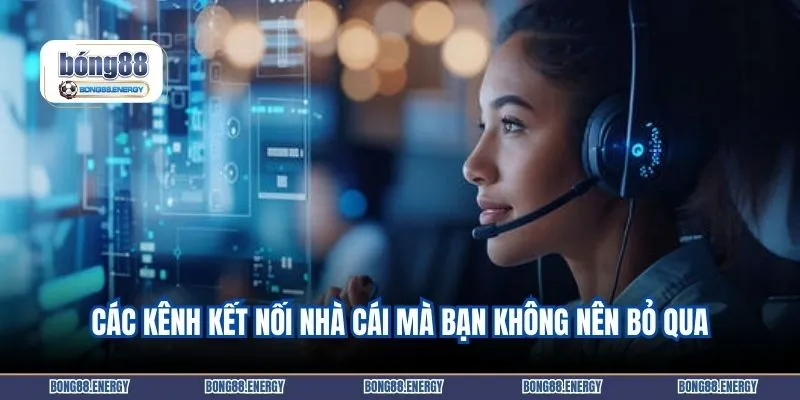 Các kênh kết nối nhà cái mà bạn không nên bỏ qua