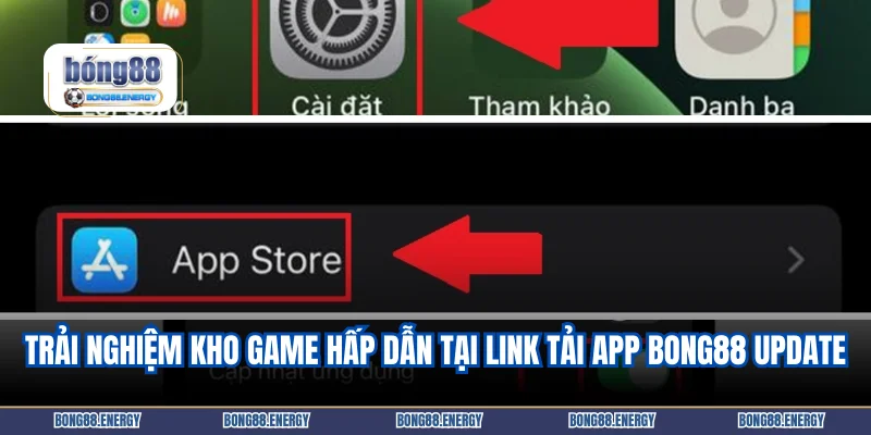 Trải nghiệm kho game hấp dẫn tại link tải app BONG88 